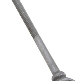 National Hardware N245-084 Eye Bolt, 1/4-20 Thread, 3-7/8 in L Thread, 1/2 in ID x 7/8 in OD Dia Eye, 4 in L Shank