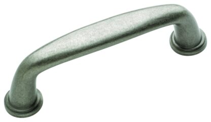 Amerock Kane Series BP53701WN Cabinet Pull, 3-5/8 in L Handle, 5/8 in H Handle, 1-1/8 in Projection, Zinc