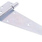 ProSource HTH-Z10-013L T-Hinge, Steel, Zinc, Fixed Pin, 180 deg Range of Motion, 70 (Pc) lb Sells in Quantity of 5