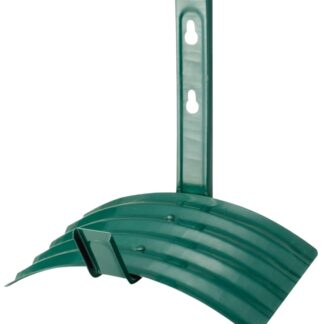 Landscapers Select GB-5227-3L Hose Hanger, 60 ft Capacity, Metal, Matte Green, Powder-Coated, Wall Mounting