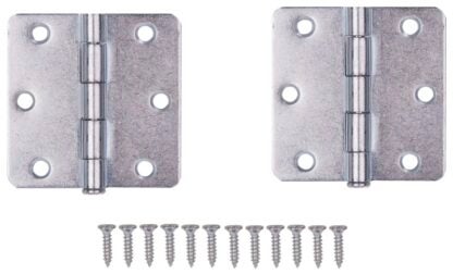 ProSource LR-110-PS Door Hinge, Steel, Zinc, Loose Pin, 180 deg Range of Motion, Screw Mounting