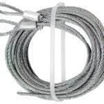 Prime-Line GD 52101 Aircraft Cable, 3/32 in Dia, 12 in L, Carbon Steel, Galvanized