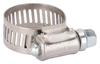 ProSource HCRAN08 Interlocked Hose Clamp, Stainless Steel, Stainless Steel Sells in Quantity of 10