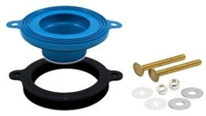 TOILET SEAL KIT PVC BLUE UNIV