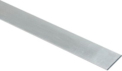 National Hardware N247-239 Flat Bar, 1 in W, 48 in L, 1/4 in Thick, Aluminum, Mill