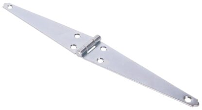 ProSource LSH-Z06-013L Strap Hinge, 1.8 mm Thick Leaf, Steel, 180 Range of Motion, Screw Mount Mounting Sells in Quantity of 10