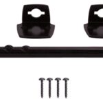 ProSource 33181PKS-PS Cane Bolt, 1/2 in Bolt Head, 12 in L Bolt, Steel