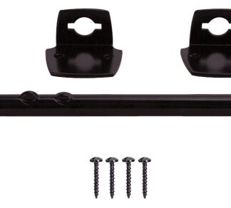 ProSource 33181PKS-PS Cane Bolt, 1/2 in Bolt Head, 12 in L Bolt, Steel