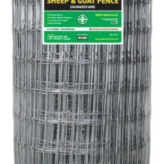 Rangemaster 6965 Sheep and Goat Fence, 330 ft L, 48 in H, 4 x 4 in Mesh, 13 Gauge, Zinc