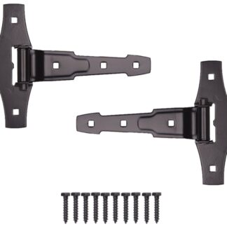 ProSource 33147PKB-PS T-Hinge, Steel, Black, Loose Pin Pin, 180 deg Range of Motion, 55 (Pair) lb