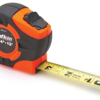 Crescent Lufkin P1000 Series PHV1312N Tape Measure, 12 ft L Blade, 3/4 in W Blade, ABS Case, Orange Case