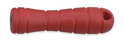 Crescent Nicholson 21515 File Handle, 5 in L, Screw-On, Plastic, Red