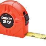 Crescent Lufkin L600N Series L625N Power Return Tape Measure, 25 ft L Blade, 1 in W Blade, Steel Blade, Plastic Case