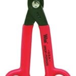 Crescent Wiss WDF12D Tinner Snip, 12.28 in OAL, 2-3/4 in L Cut, Long, Straight Cut, Steel Blade, Black/Rawhide Handle, 1/PK