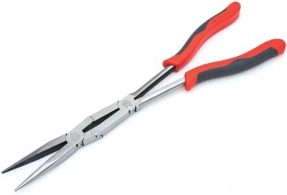 Crescent PSX200C Nose Plier, 13.46 in OAL, 4 in Jaw Opening, Black/Red Handle, Comfort-Grip Handle, 2-3/4 in L Jaw