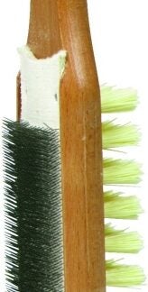 Crescent Nicholson 21467 File Card and Brush, 10 in L, Steel/Wood