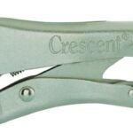 Crescent C10CVN-08 Locking Plier with Wire Cutter, 10 in OAL, 1-7/8 in Jaw Opening, Rawhide Handle, 2.15 in W Jaw