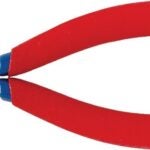 Crescent 9336CVNN Cutting Plier, 6 in OAL, 12 AWG Cutting Capacity, Red Handle, Double Dipped Cushion Grip Handle