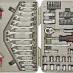 Crescent CTK128MP2N Mechanics Tool Set, Steel, Chrome, 128 -Piece