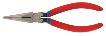 Crescent 6546CVSMLNN Solid Joint Side Cutting Plier, 6-5/8 in OAL, 14 AWG Cutting Capacity, Red Handle, 11/16 in W Jaw