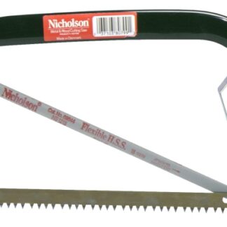 Crescent Nicholson 80799 Bowsaw and Hacksaw, 12 in L Blade, Steel Blade