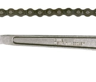 Diamond Farrier CW12H Chain Wrench, 12 in L, Steel, Nickel Chrome