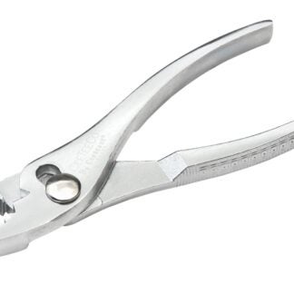 Crescent Combination Slip Joint Plier, Knurled, Non-cushion Handle, 1 in Alloy Steel Curved Jaw, 6-1/2 in OAL, Carded