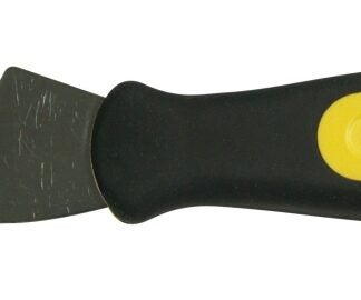 Hyde RUB-119 Combination Tool, 2-3/8 in W Blade, HCS Blade, Rubber Handle, Ergonomic Handle