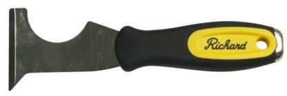 Hyde RUB-119 Combination Tool, 2-3/8 in W Blade, HCS Blade, Rubber Handle, Ergonomic Handle