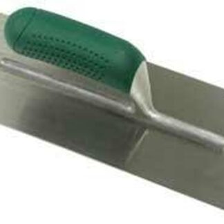 Richard PC-111 Finishing Trowel, 11 in L Blade, 4-1/2 in W Blade, HCS Blade, Ergonomic Handle, Rubber Handle