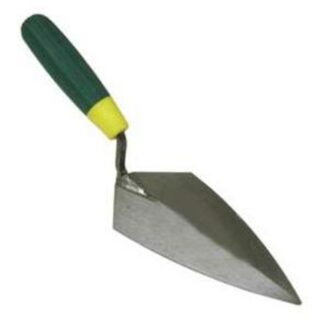 Richard PP-307 Pointing Trowel, 7 in L Blade, 3-1/2 in W Blade, HCS Blade, Rubber Handle