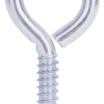 ProSource LR254 Lag Screw Eye, 11 mm Thread, Screw Thread, 1-7/8 in L Thread, 1-7/8 in Dia Eye, 292 lb Working Load Sells in Quantity of 10