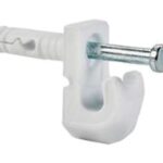 ClosetMaid 6610 Wall Clip, White