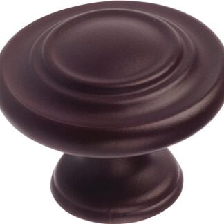 Richelieu Village Series BP10734ORB Knob, 1-1/32 in Projection, Metal, Oil-Rubbed Bronze