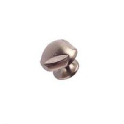 Richelieu BP2391533195 Knob, 26 mm Projection, Metal, Brushed Nickel