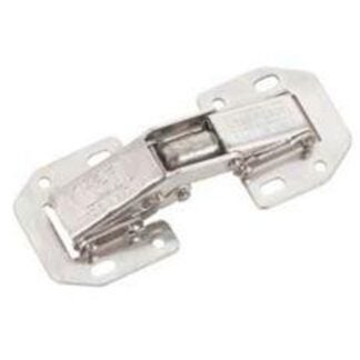 Richelieu UC1062G Hinge, 90 deg Hinge Opening, Self-Closing Close, Zinc