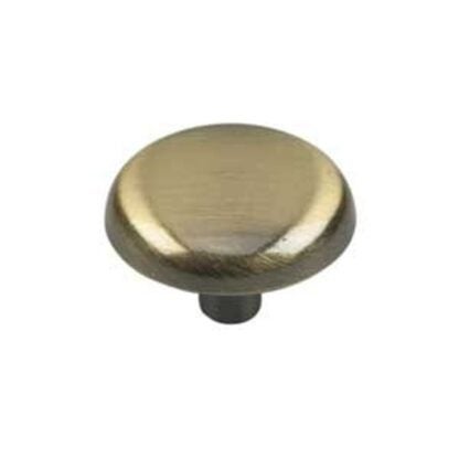 Richelieu BP476140 Cabinet Knob, 7/8 in Projection, Metal, Chrome-Plated