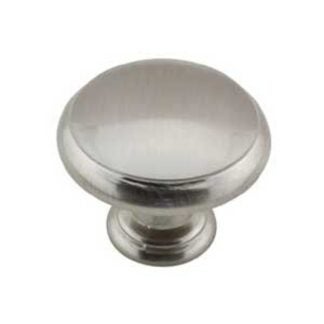 Richelieu BP80930BORB Cabinet Knob, 31/32 in Projection, Metal, Brushed Oil-Rubbed Bronze