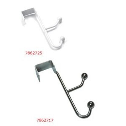 Richelieu BP99845140 Utility Hook, 1 in W, Metal, Chrome-Plated, 22 lb, 2-5/8 in Projection