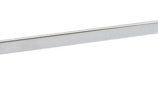 Richelieu BP7125256140 Drawer Pull, 12-5/8 in L Handle, 1-1/4 in Projection, Metal, Chrome