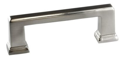 Richelieu DP79596195 Cabinet Pull, 4-3/16 in L Handle, 1-3/8 in Projection, Metal, Brushed Nickel