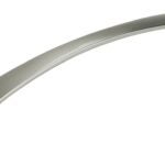 Richelieu BP821128195 Cabinet Pull, 6-27/32 in L Handle, 5/8 in H Handle, 7/8 in Projection, Metal, Brushed Nickel