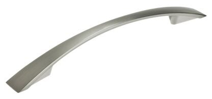 Richelieu BP821128195 Cabinet Pull, 6-27/32 in L Handle, 5/8 in H Handle, 7/8 in Projection, Metal, Brushed Nickel