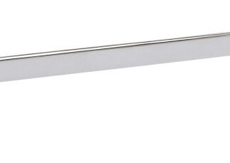 Richelieu BP7125192140 Drawer Pull, 10-1/8 in L Handle, 1-1/4 in Projection, Metal, Chrome