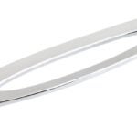 Richelieu BP8899096140 Cabinet Pull, 5-3/4 in L Handle, 13/16 in Projection, Metal, Chrome