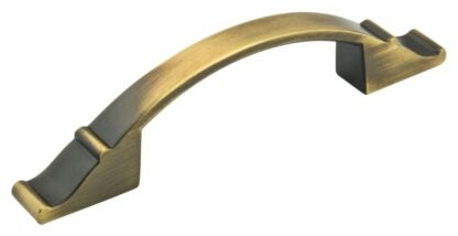 Richelieu BP260676CBRZ Cabinet Pull, 4-15/16 in L Handle, 1-3/32 in Projection, Metal, Chocolate Bronze