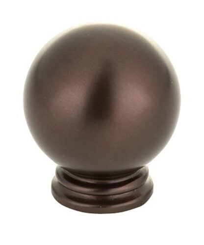 Richelieu Classic Series BP878930HBRZ Knob, 1-3/8 in Projection, Metal, Honey Bronze