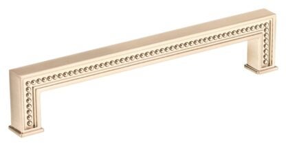 Richelieu BP8795192CHBRZ Cabinet Pull, 8-9/32 in L Handle, 1-11/16 in Projection, Metal, Champagne Bronze