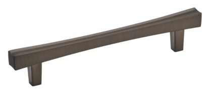 Richelieu BP7227128HBRZ Cabinet Pull, 6-5/8 in L Handle, 1/2 in H Handle, 1-1/4 in Projection, Metal, Honey Bronze