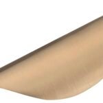 Richelieu BP426CHBRZ Cabinet Pull, 3-7/16 in L Handle, 15/16 in H Handle, 23/32 in Projection, Metal, Champagne Bronze